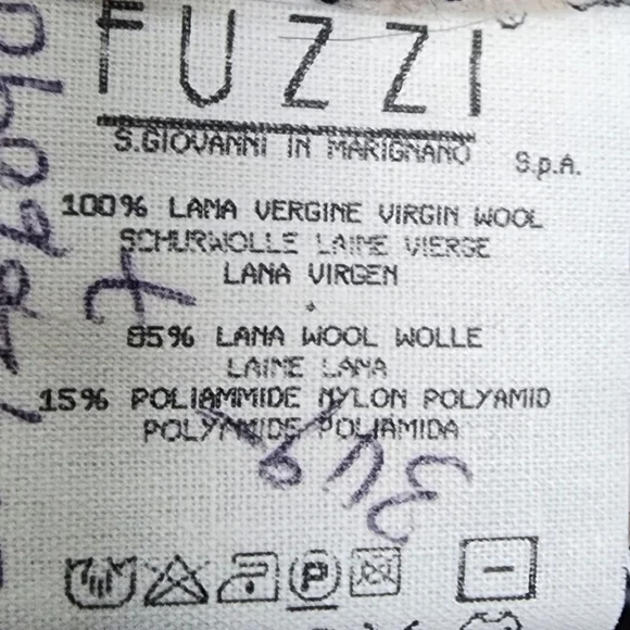 🇮🇹 Gorgeous Long Cardigan in Pure Wool, by Fuzzi S. Giovanni in Marciano - Picture 11 of 11